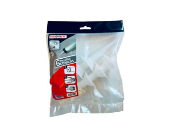 Boquillas Cónicas (Pack 6) para Control Preciso | Fort Fenix