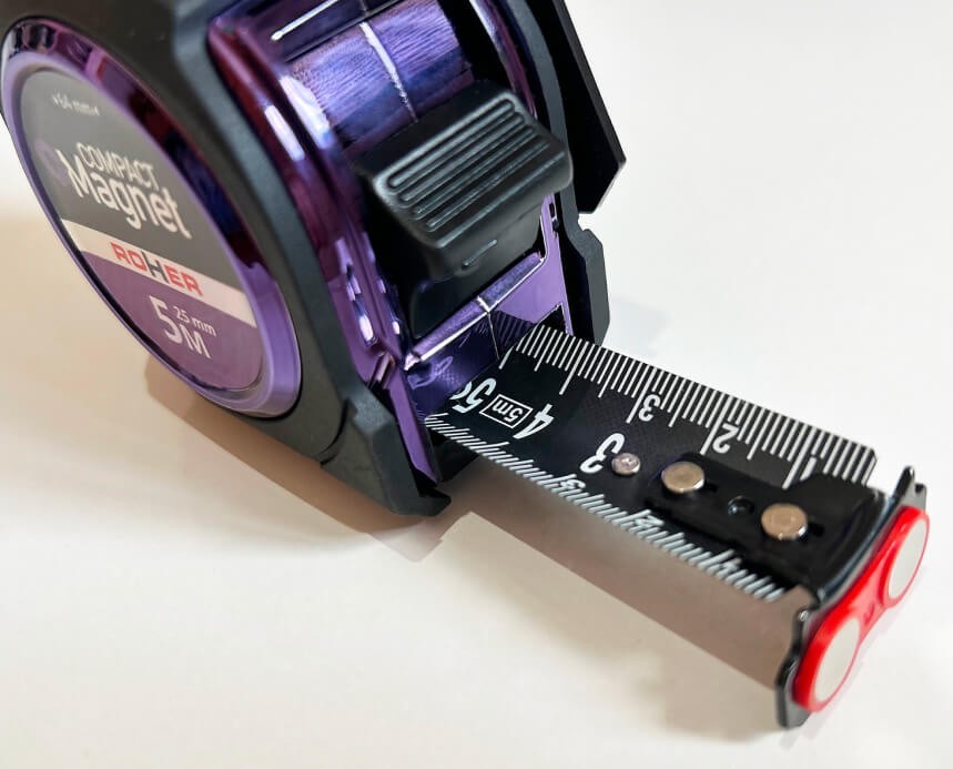 Flexómetro Compacto Magnet 5m con Punta Magnética | Fort Fenix