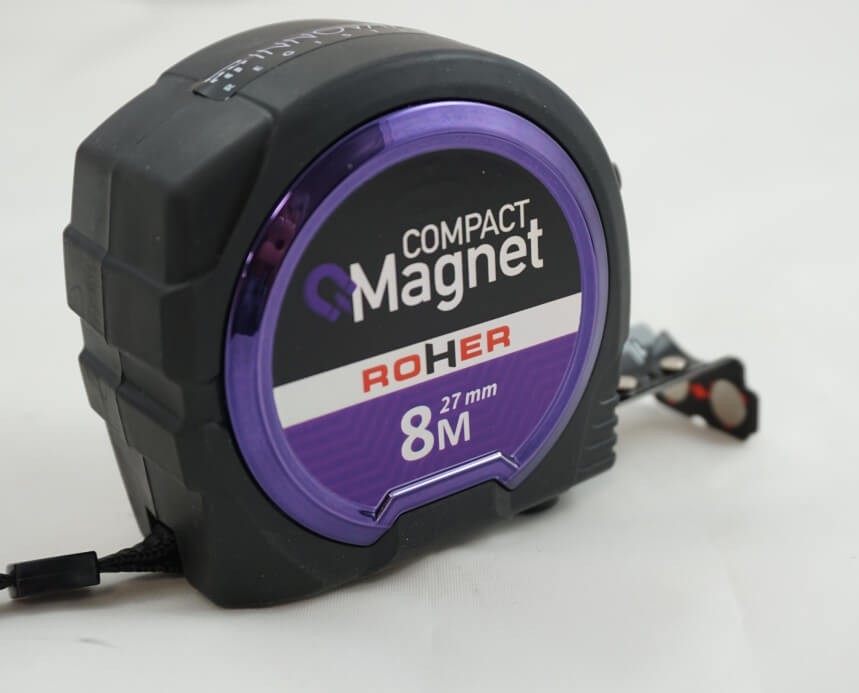 Flexómetro Compacto Magnet 8m para Largas Distancias | Fort Fenix