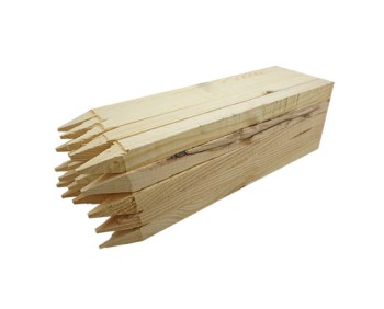 Estaca de Madera 500mm (Pack 25) Resistente para Exteriores | Fort Fenix