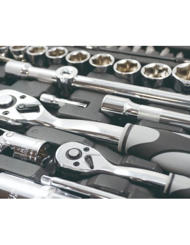 Juego Vasos TORX 110 Piezas con Carraca | Fort Fenix